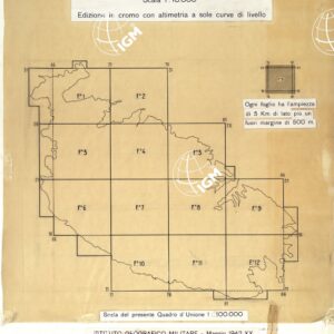 ISOLA DI MALTA - QUADRO D'UNIONE.