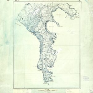 MALTA - FOGLIO II - PUNTA TUMBRELL - SHIROP IL GHAJIN - ORIGINALI - PLANIMETRIA E ACQUE