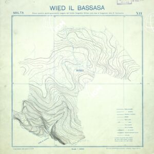 MALTA - FOGLIO XII - WIED IL BASSASA - ORIGINALI - CURVE