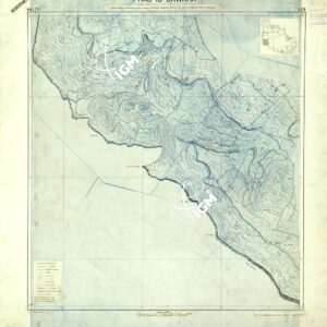 MALTA - FOGLIO XIV - RAS ID DAWARA - ORIGINALI - PLANIMETRIA E ACQUE