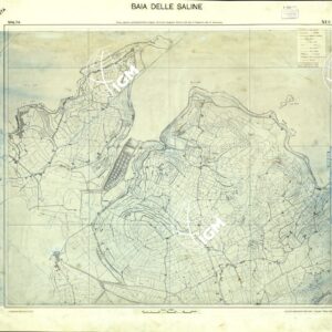 MALTA - FOGLIO XIX - BAIA DELLE SALINE - ORIGINALI - PLANIMETRIA E ACQUE