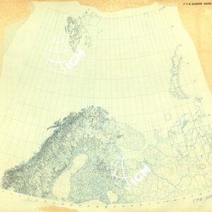 MONDO - EUROPA NORD - FOGLIO 7-8. ORIGINALI A COLORI SEPARATI. CURVE