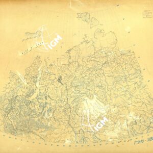 MONDO - SIBERIA NORD-OVEST - FOGLIO 9-10. ORIGINALI A COLORI SEPARATI. ACQUE