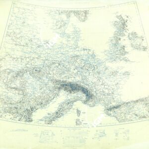 MONDO - EUROPA CENTRALE - FOGLIO 19. ORIGINALI A COLORI SEPARATI. CURVE