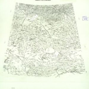 MONDO - ASIA CENTRALE - FOGLIO 21. ORIGINALI A COLORI SEPARATI. ACQUE