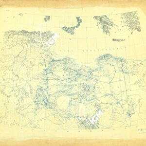 MONDO - LIBIA - FOGLIO 31. ORIGINALI A COLORI SEPARATI. CURVE