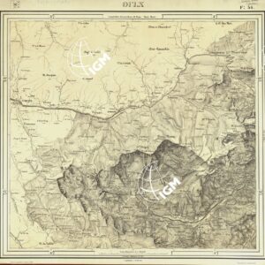 CARTA D'ITALIA - FOGLIO 54 - OULX