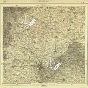 CARTA D'ITALIA FOGLIO 56 TORINO