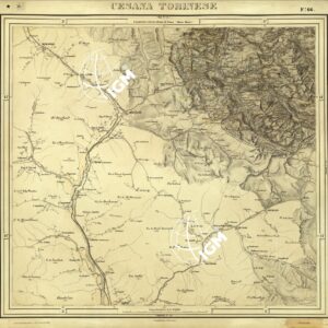 CARTA D'ITALIA FOGLIO 66 CESANA TORINESE