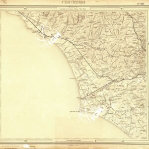 CARTA D'ITALIA FOGLIO 149 CERVETERI