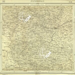 CARTA D'ITALIA FOGLIO 67 PINEROLO