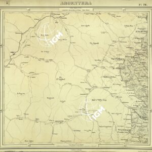 CARTA D'ITALIA FOGLIO 78 ARGENTERA