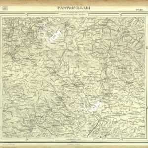 CARTA D'ITALIA FOGLIO 221 CASTROVILLARI