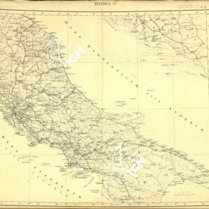 CARTA DELL'IMPERO ROMANO FOGLIO K 33 ROMA ( ORIGINALI )