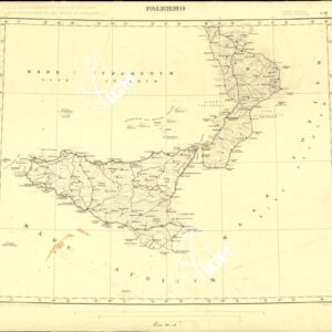 CARTA DELL'IMPERO ROMANO FOGLIO J 33 PALERMO ( ORIGINALI )