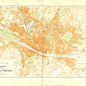 PIANTA DELLA CITTA' DI FIRENZE - EDIZIONE 1961 - COPIA ALLEGATA AI DOCUMENTI DI AGGIORNAMENTO