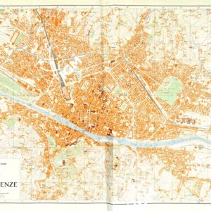 PIANTA DELLA CITTA' DI FIRENZE - EDIZIONE 1964 - COPIA ALLEGATA AI DOCUMENTI DI AGGIORNAMENTO
