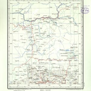 CARTA ITINERARIA DEL PORTOGALLO - FOGLIO 3 VINHAES.