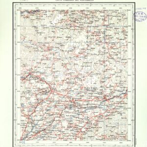 CARTA ITINERARIA DEL PORTOGALLO - FOGLIO 10 VISEU.