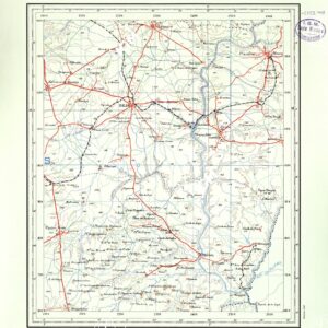 CARTA ITINERARIA DEL PORTOGALLO - FOGLIO 25 BEJA