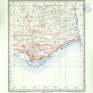 CARTA ITINERARIA DEL PORTOGALLO - FOGLIO 29 FARO.