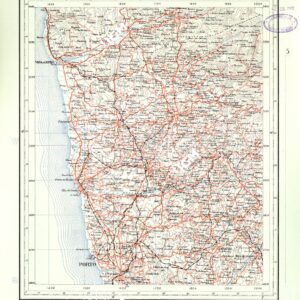 CARTA ITINERARIA DEL PORTOGALLO - COPIA IN LINGUA ORIGINALE - FOGLIO 5.