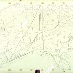 PIANO REGOLATORE DELLA CITTA' DI TRIPOLI - FOGLIO 5 - ORIGINALE