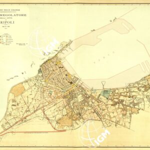 PIANO REGOLATORE DELLA CITTA' DI TRIPOLI.