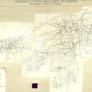 SCHIZZO A VISTA DELL'OASI DI ZANZUR - ORIGINALE