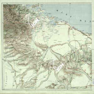 CARTA DEL TERRITORIO DELLA TRIPOLITANIA - FOGLIO OVEST