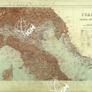 ITALIA - CARTA STRADALE - FOGLIO NORD