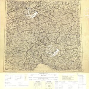 CARTA INTERNAZIONALE DEL MONDO  FOGLIO L 32 MILANO  ORIGINALE