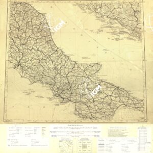 CARTA INTERNAZIONALE DEL MONDO  FOGLIO K 33 ROMA  ORIGINALE