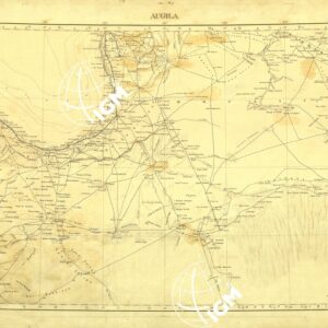 CARTA INTERNAZIONALE DEL MONDO  FOGLIO H 34 AUGILA  ORIGINALE