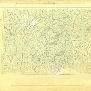 CARTA AERONAUTICA DEL MONDO FOGLIO 2253 MILANO ORIGINALI A COLORI SEPARATI ACQUE