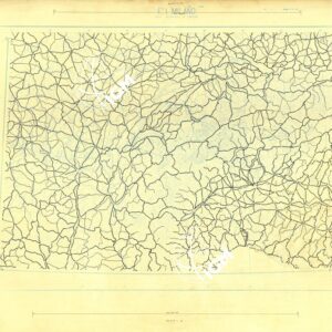 CARTA AERONAUTICA DEL MONDO FOGLIO 2253 MILANO ORIGINALI A COLORI SEPARATI STRADE