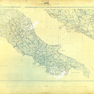 CARTA AERONAUTICA DEL MONDO FOGLIO 2321 ROMA  ORIGINALI A COLORI SEPARATI ACQUE