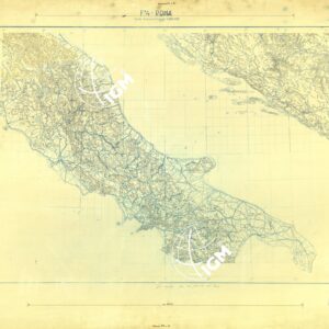 CARTA AERONAUTICA DEL MONDO FOGLIO 2321 ROMA  ORIGINALI A COLORI SEPARATI CURVE