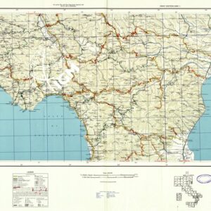 ITALY ROAD MAP - SHEET 22.