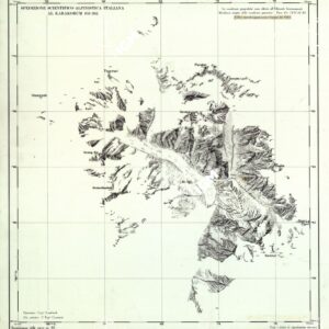 ALTA VALLE DI STAK - ORIGINALI A COLORI SEPARATI - PLANIMETRIA E TOPONOMASTICA