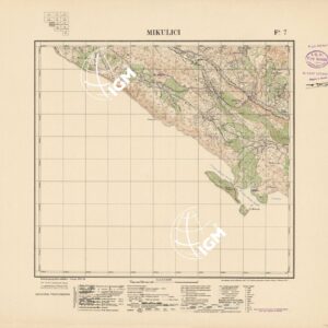 CARTA DELLE BOCCHE DI CATTARO - FOGLIO 07 - MIKULICI