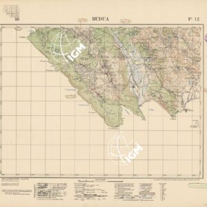 CARTA DELLE BOCCHE DI CATTARO - FOGLIO 12 - BUDUA