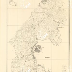 MALTA - FOGLIO XI - MARSA SCIROCCO - COPIE DI PROVA - PLANIMETRIA E ACQUE
