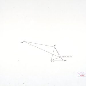 SPEDIZIONE DE FILIPPI IN KARACORUM - GRAFICO DI TRIANGOLAZIONE - ORIGINALE