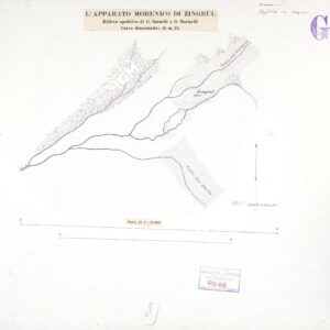 SPEDIZIONE DE FILIPPI IN KARACORUM - L' APPARATO MORENICO DI ZINGRUL - ORIGINALE - TOPONOMASTICA E IDROGRAFIA
