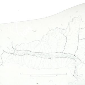 SPEDIZIONE DE FILIPPI IN KARACORUM - LA VALLE SCIGAR - ORIGINALE - PLANIMETRIA