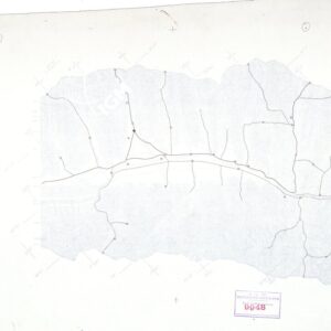 SPEDIZIONE DE FILIPPI IN KARACORUM - IL BACINO DI LE - ORIGINALE - PLANIMETRIA