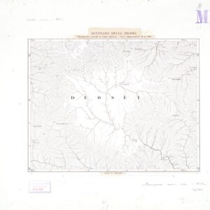 SPEDIZIONE DE FILIPPI IN KARACORUM - ALTOPIANO DELLE DEOSEI - ORIGINALE - TOPONOMASTICA OROGRAFIA IDROGRAFIA