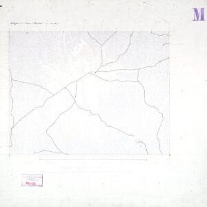 SPEDIZIONE DE FILIPPI IN KARACORUM - ALTOPIANO DELLE DEOSEI - ORIGINALE - PLANIMETRIA