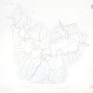 SPEDIZIONE DE FILIPPI IN KARACORUM - IL BACINO DI SCARDU ( BALTISTAN ) - ORIGINALE - IDROGRAFIA